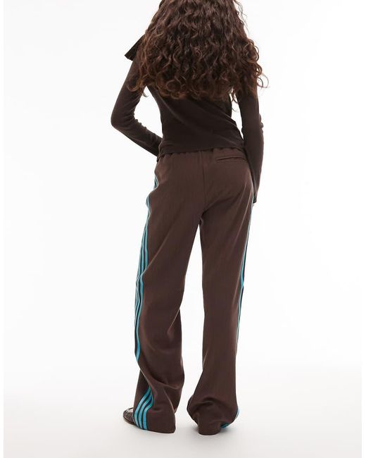 Adidas Originals Brown Tailored Track Pants
