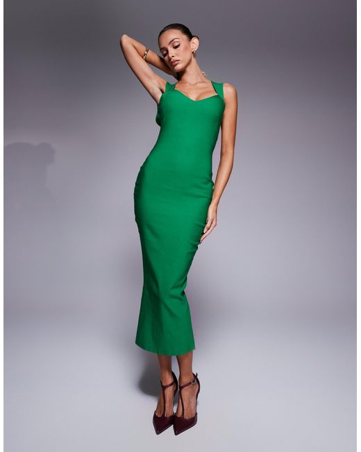 Vesper Green – midaxi-kleid