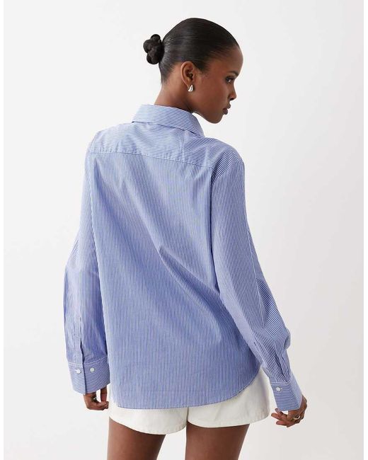 Mango Blue Classic Shirt
