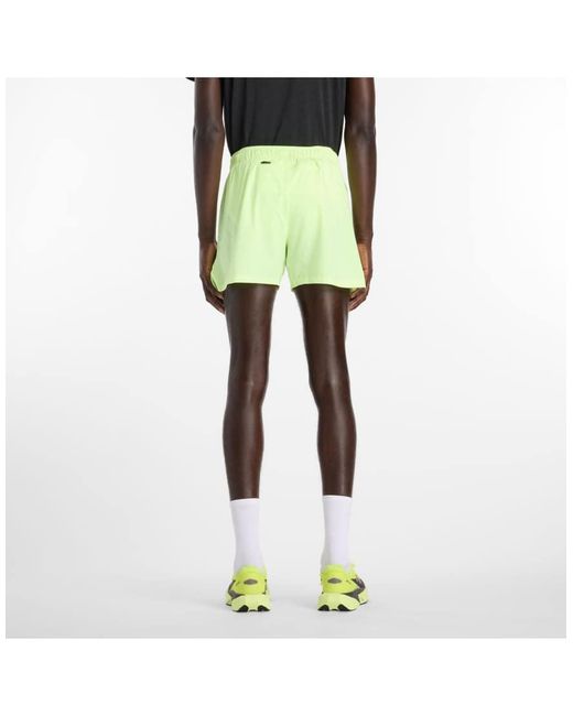 New Balance Green Rc Short 5" for men