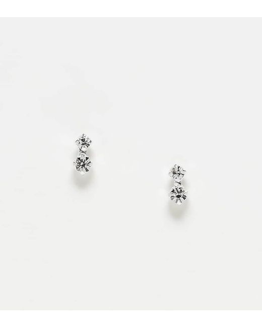 Kingsley Ryan Natural Crystal Stud Earrings