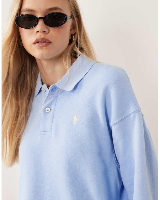 Polo Ralph Lauren Blue Knit Sweatshirt