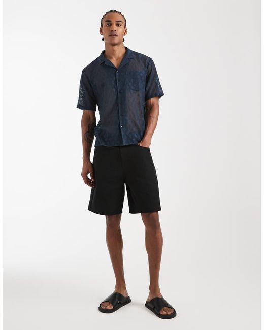 ASOS Blue Jorts for men