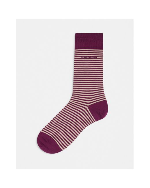 HUGO Purple Socks for men