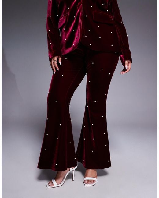 ASOS Purple Curve – elegante hose