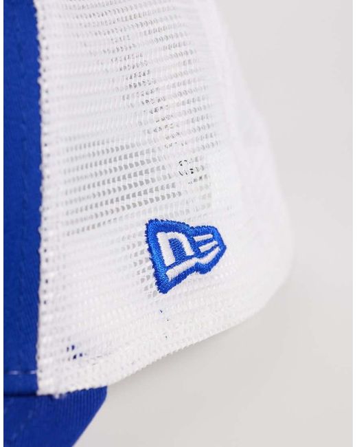 KTZ Blue La Dodgers 9forty League Essential Trucker Cap