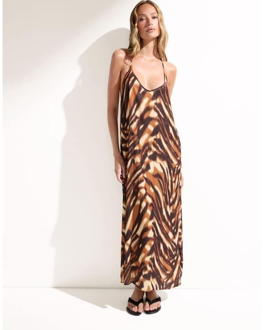 Calzedonia White Long Beach Dress
