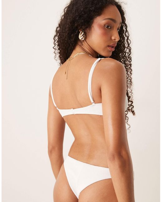 Mango Brown High Rise Bikini Bottom
