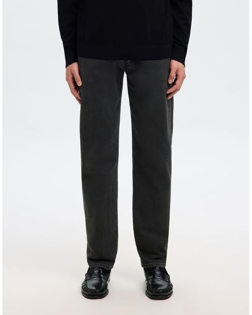 SELECTED Blue Straight Fit Jeans for men