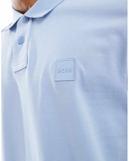 Boss Blue Passenger Polo Shirt for men