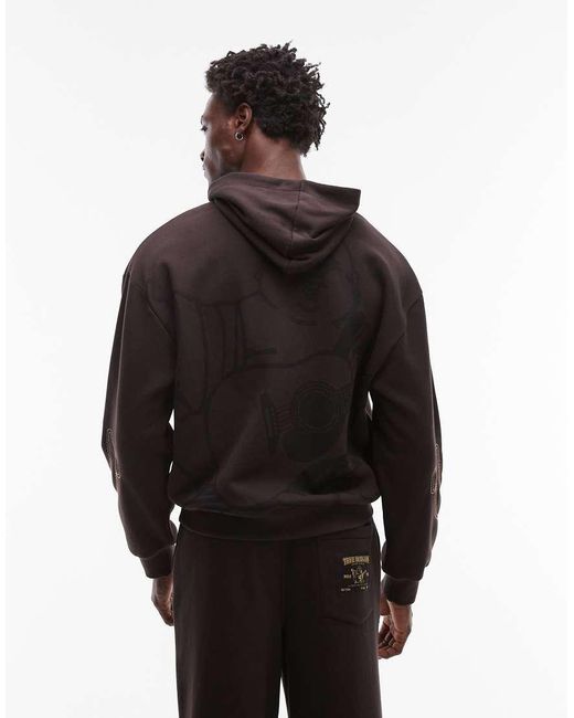 Big T di True Religion in Black da Uomo