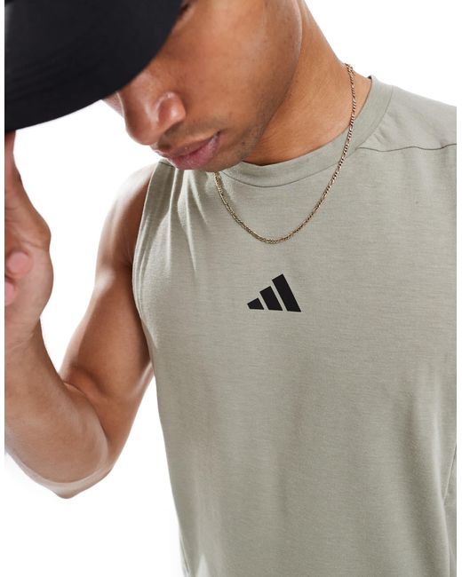 Adidas Originals Adidas training – strength – tanktop in White für Herren