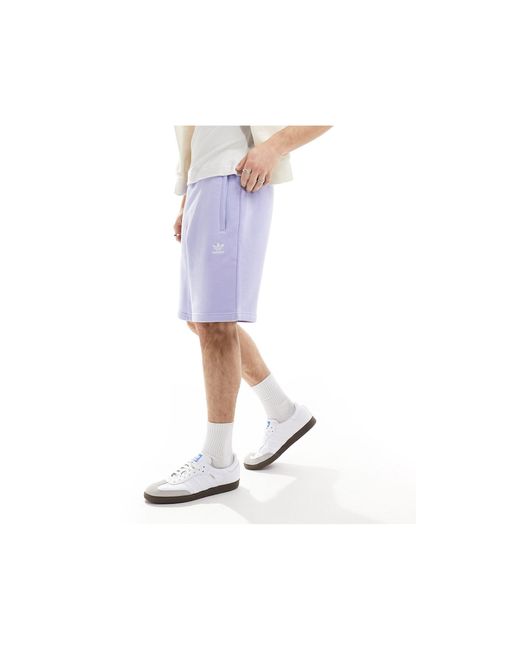 Pantalones cortos lilas básicos Adidas Originals de hombre de color White