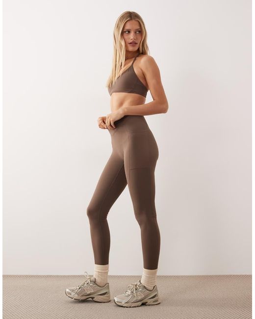 BO+TEE Brown Bo+tee Racer Back Bra