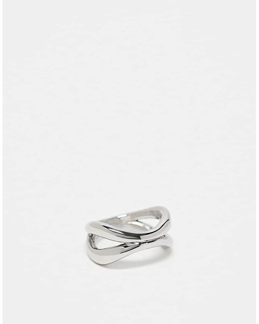 Anello Avvolgente di ASOS in White da Uomo