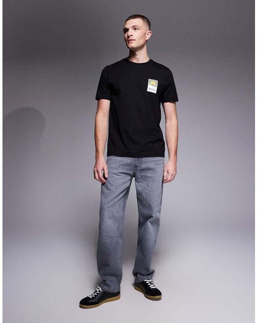 Boss Black Teplain Chest Logo T-shirt for men