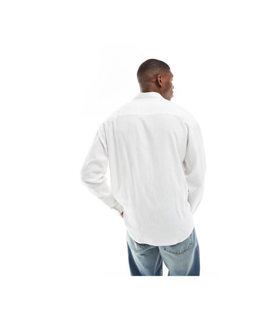 Camicia di New Look in White da Uomo