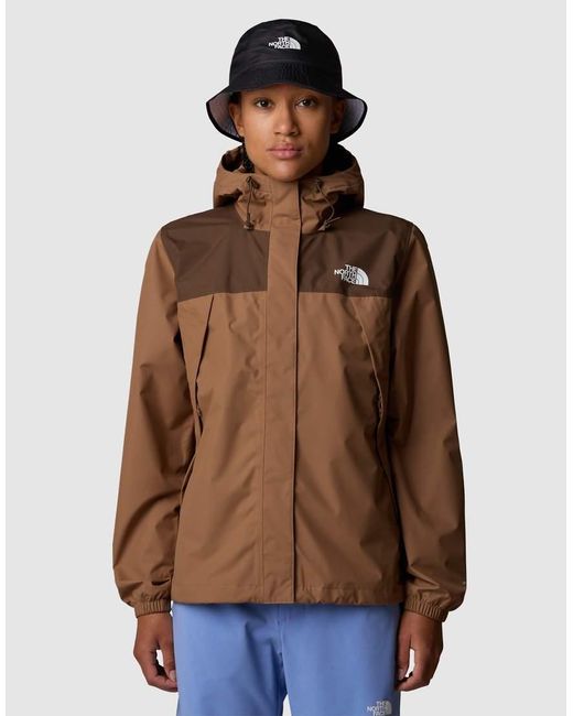 The North Face Brown Antora Rain Jacket