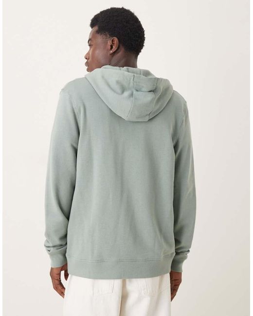 Lyle & Scott Men's Logo Zip Hoodie - Navy Blue Cotton Hoodie With Embroidered Logo | Size M