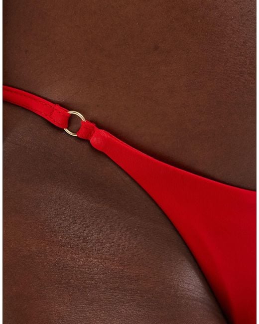 ASOS Red – maya – mix & match – knappes tanga-bikinihöschen
