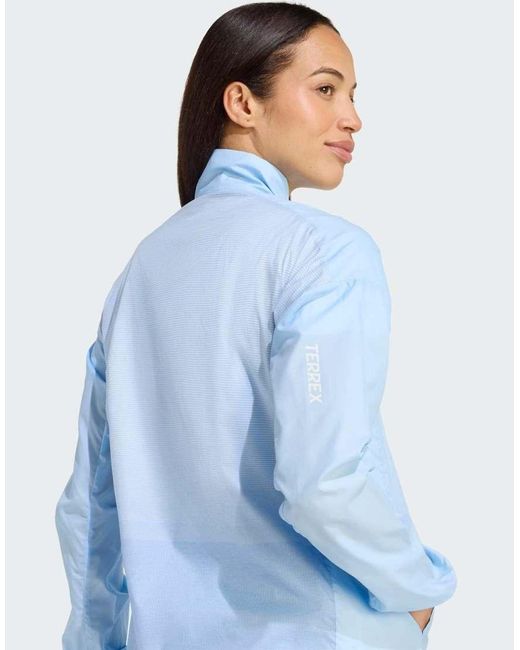 Adidas Originals Blue Terrex Multi Clima365 Windweave Jacket