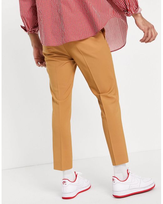 tapered cropped pants