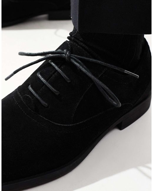 ASOS – e schnürschuhe in Black für Herren