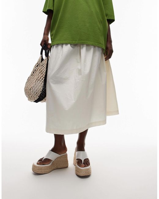 TOPSHOP White – heidi – espadrilles