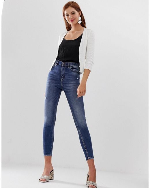 high waist jeans stradivarius
