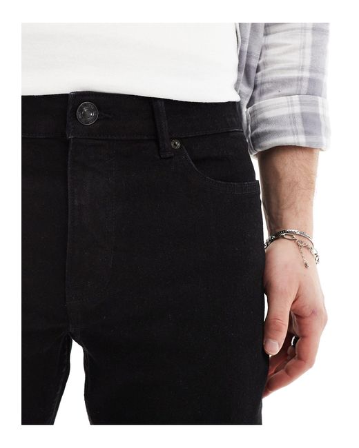 New Look – enge jeans in Black für Herren