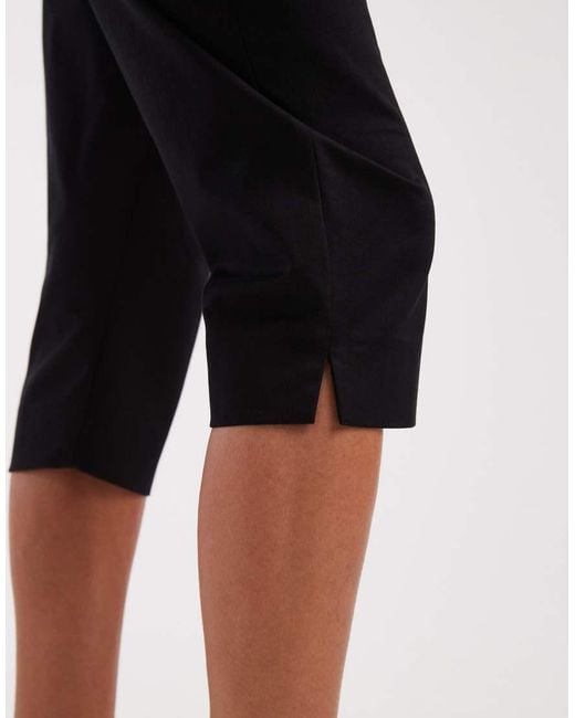 ASOS White Tailored Capri Trousers