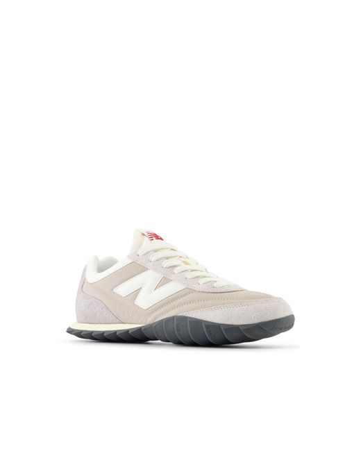 New Balance White Rc30 Trainers With Gum Sole
