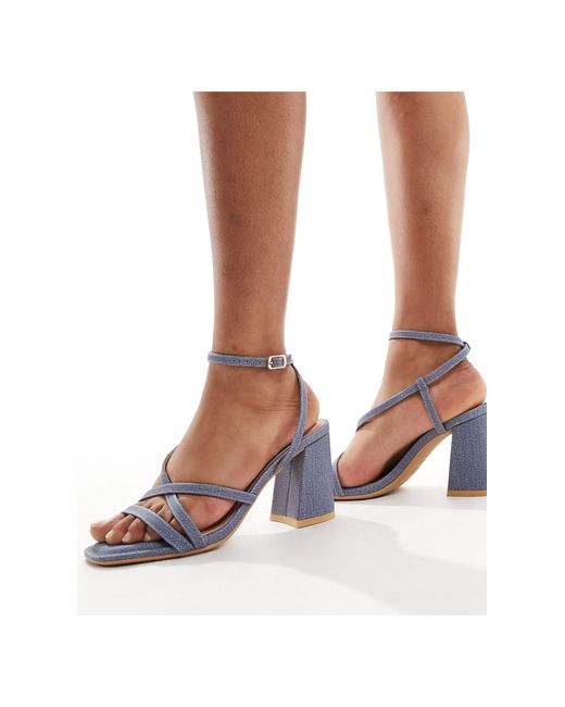 Sandalias azules con diseño New Look de color Blue
