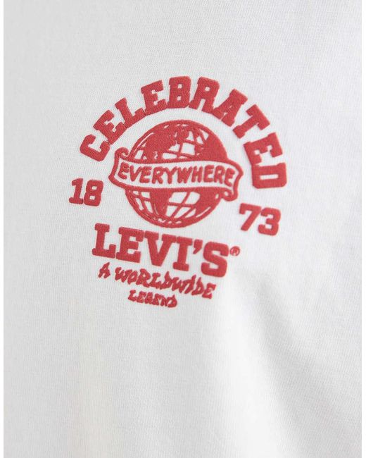 Levi's White Vintage Graphic T-Shirt for men