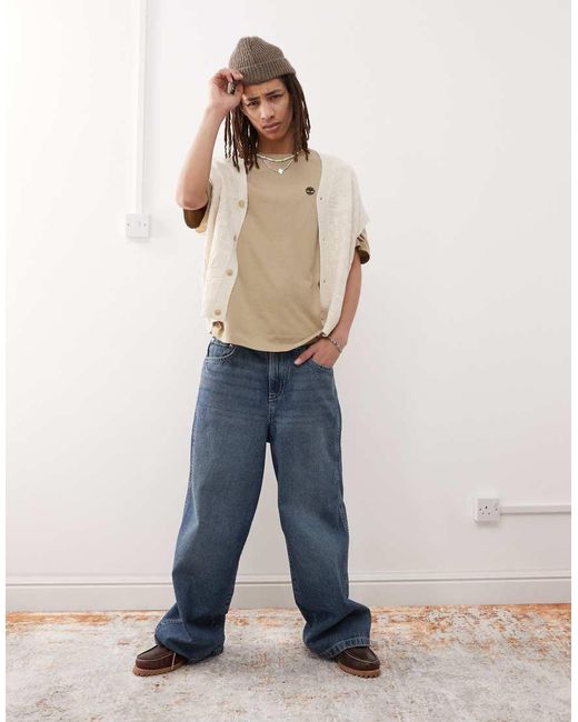 Dunstan River di Timberland in Blue da Uomo