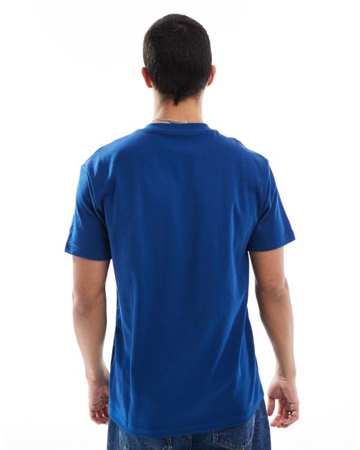 Hollister Blue Micro Logo Relaxed Cooling T-shirt