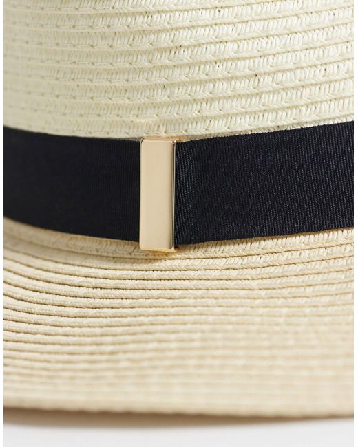 Accessorize Natural – schicker fedora-hut