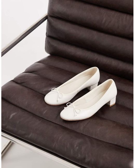 Tony Bianco Black Maddi Low Heel Ballet Shoes