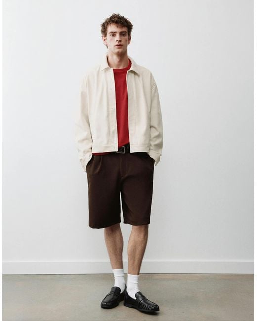 Pull&Bear Trucker-jacke in White für Herren