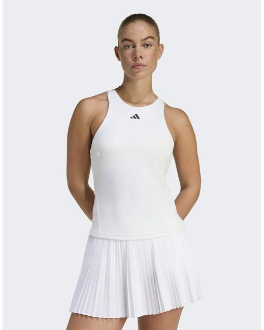 Adidas Originals White Tennis Climacool Y-Tank
