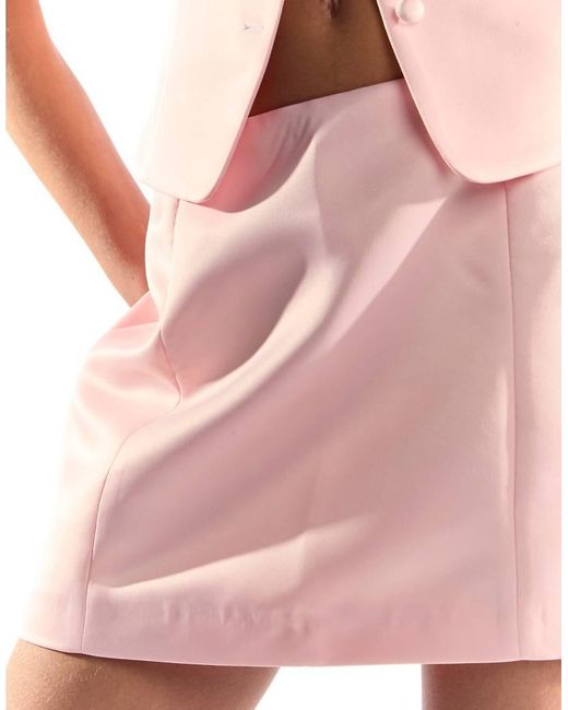Collective The Label Pink Mini Skirt