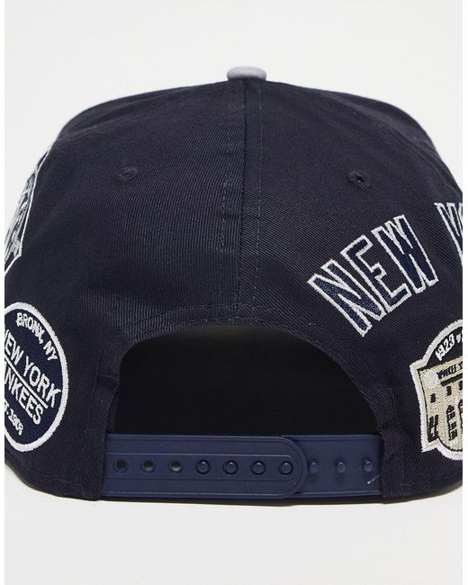 KTZ – 9fifty new york yankees – kappe in Blue für Herren