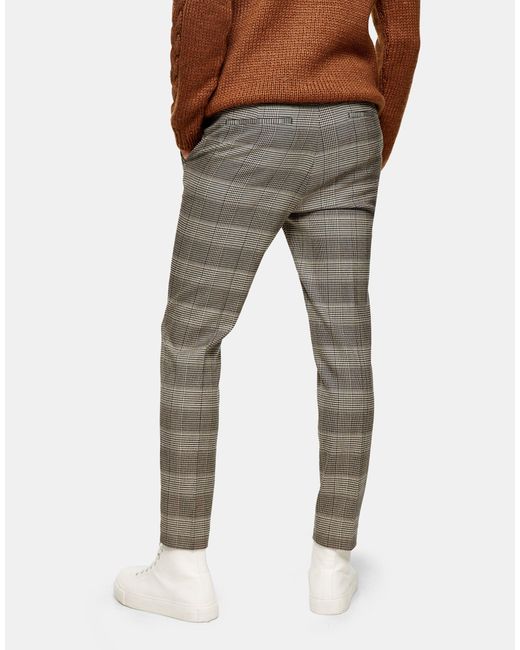 Geruite skinny heren broeken | KLEDING.nl