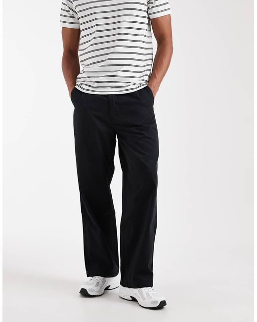 Levi's Black Xx Chino baggy Trousers for men