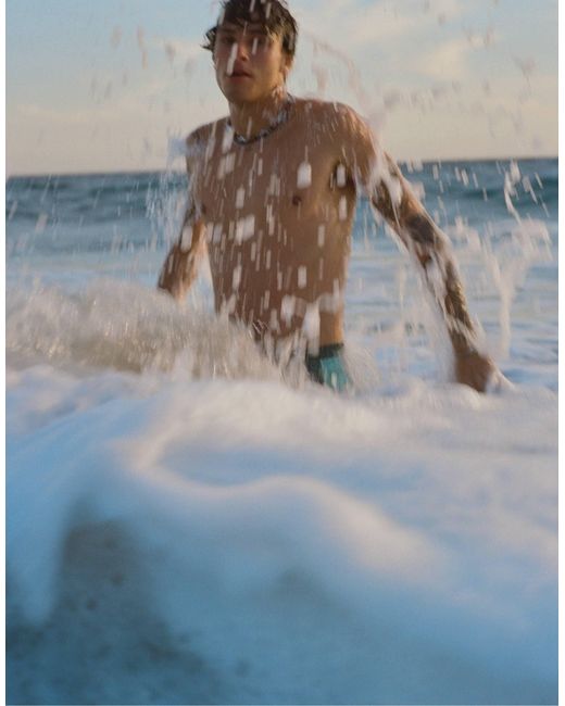 Pull&Bear – badehose in Blue für Herren