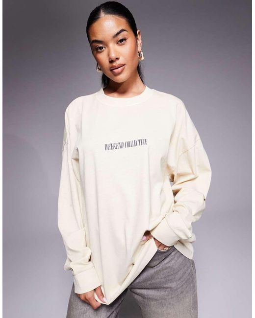 Weekend Collective di ASOS in Brown
