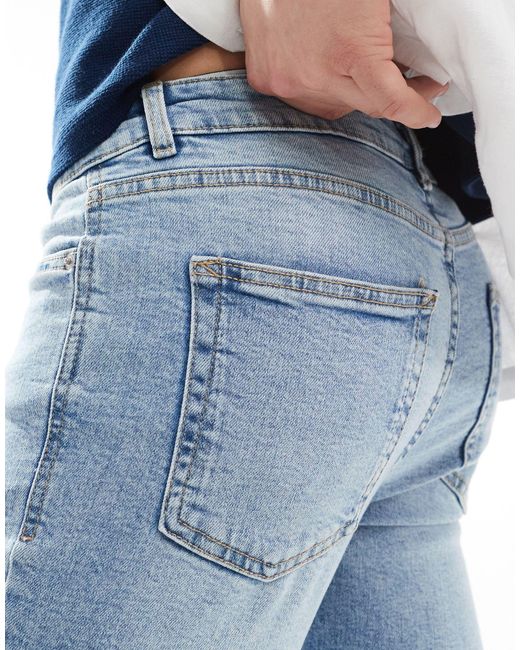 New Look Blue Skinny Jeans for men