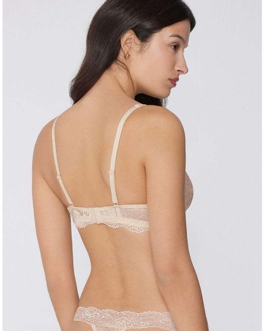 Tezenis Natural Havana Lace Triangle Bra