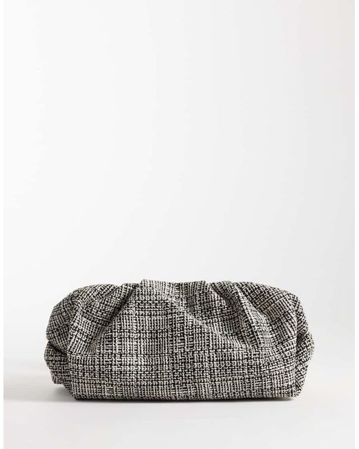 ASOS Gray Cloud Clutch