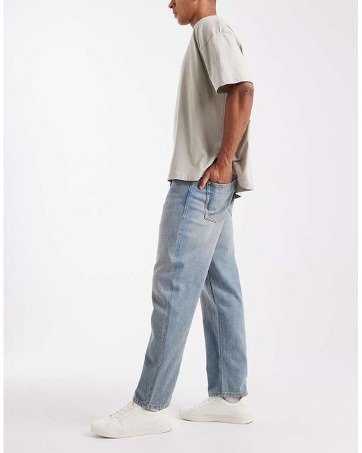 Jack & Jones Blue Eddie baggy Jeans for men